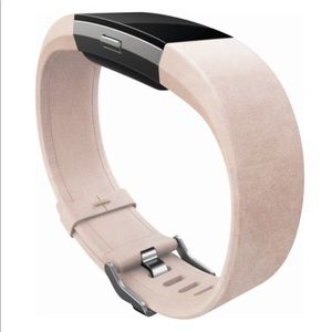 Fitbit Charge 2 Blush Pink Leather Watchband